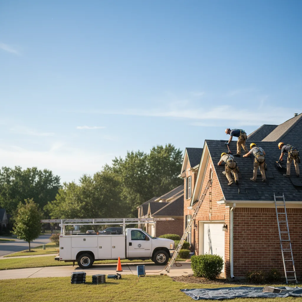 Roof Repair in Leslie